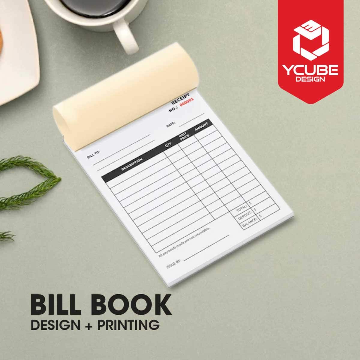 Billbook Design & Printing | Johor Bahru